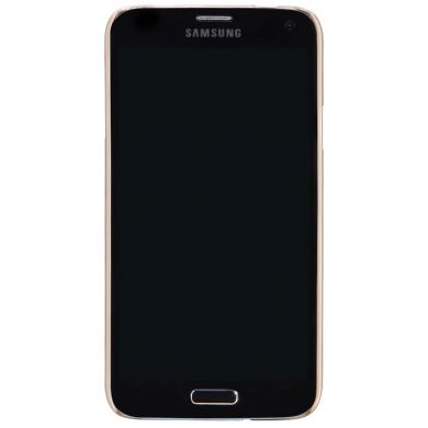 Накладка Nillkin Frosted Shield для Samsung Galaxy S5 (G900) + пленка - Gold