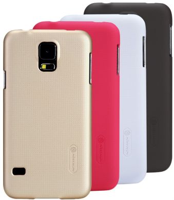 Накладка Nillkin Frosted Shield для Samsung Galaxy S5 (G900) + пленка - Red