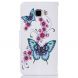 Чехол UniCase Color Wallet для Samsung Galaxy A5 2016 (A510) - Butterfly in Flowers B. Фото 3 из 8