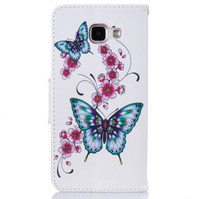 Чехол UniCase Color Wallet для Samsung Galaxy A5 2016 (A510) - Butterfly in Flowers B