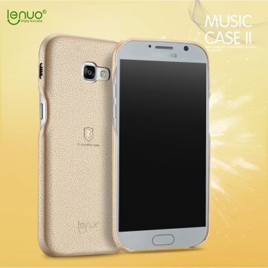 Защитный чехол LENUO Music Case II для Samsung Galaxy A5 2017 (A520) - Gold