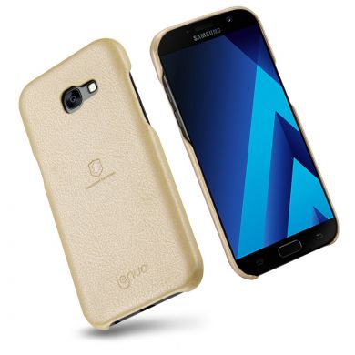 Защитный чехол LENUO Music Case II для Samsung Galaxy A7 2017 (A720) - Gold
