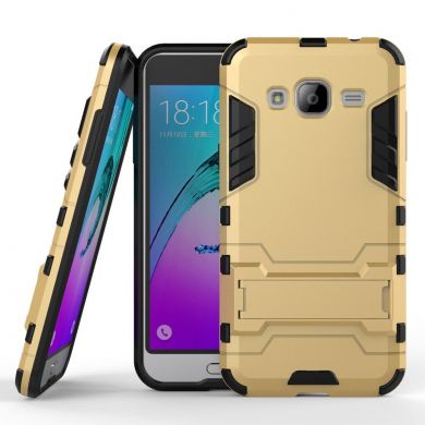 Защитная накладка UniCase Hybrid для Samsung Galaxy J3 2016 (J320) - Gold