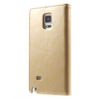 Чехол MERCURY Classic Flip для Samsung Galaxy Note 4 (N910) - Gold