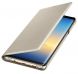 Чехол-книжка LED View Cover для Samsung Galaxy Note 8 (N950) EF-NN950PFEGRU - Gold. Фото 4 из 7