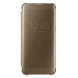 Чехол Clear View Cover для Samsung Galaxy S7 edge (G935) EF-ZG935CFEGRU - Gold. Фото 1 из 7