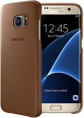 Чохол Leather Cover для Samsung Galaxy S7 edge (G935) EF-VG935LDEGRU - Brown