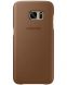 Чехол Leather Cover для Samsung Galaxy S7 edge (G935) EF-VG935LDEGRU - Brown. Фото 2 из 7
