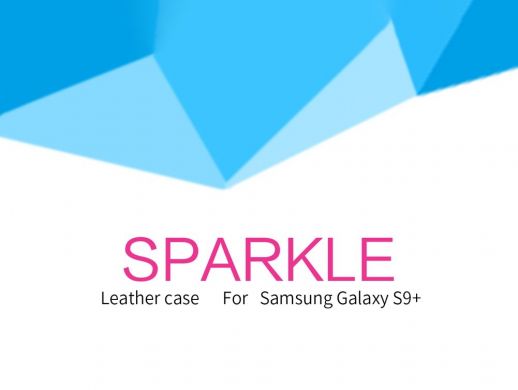 Чехол-книжка NILLKIN Sparkle Series для Samsung Galaxy S9+ (G965) - Gray
