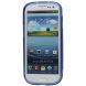 Силиконовая накладка Deexe S Line для Samsung Galaxy S3 (i9300) - Blue. Фото 2 из 4