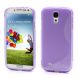 Силиконовая накладка Deexe S Line для Samsung Galaxy S4 (i9500) - Purple. Фото 1 из 7