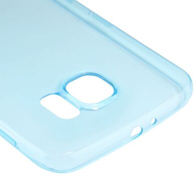 Силиконовая накладка Nillkin 0.6mm Nature TPU для Samsung Galaxy S6 (G920) - Blue