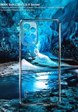 Силиконовый чехол IMAK UX-5 Series для Samsung Galaxy A72 (А725) - Transparent
