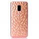 Силиконовый (TPU) чехол UniCase 3D Diamond Grain для Samsung Galaxy A8+ (A730) - Pink. Фото 2 из 10