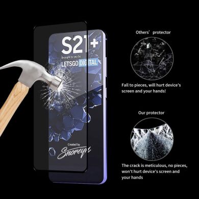 Защитное стекло HAT PRINCE Full Glue Cover для Samsung Galaxy S21 Plus (G996) - Black