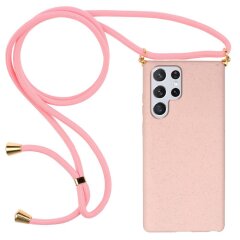Защитный чехол Deexe Astra Case для Samsung Galaxy S24 Ultra (S928) - Pink