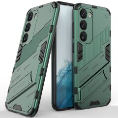 Защитный чехол Deexe Bibercas для Samsung Galaxy S23 - Green