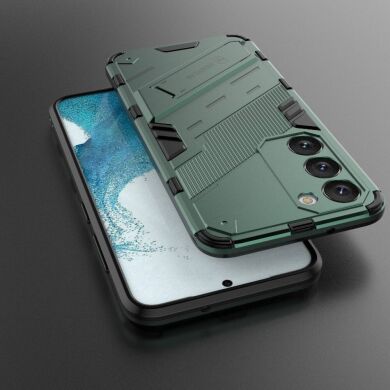 Захисний чохол Deexe Bibercas для Samsung Galaxy S23 - Green