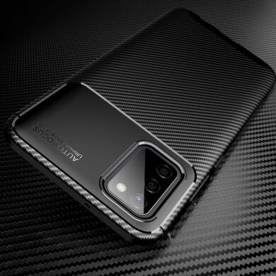 Защитный чехол Deexe Fusion для Samsung Galaxy A02s (A025) - Brown