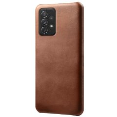 Захисний чохол Deexe Leather Back Cover для Samsung Galaxy A73 (А736) - Brown
