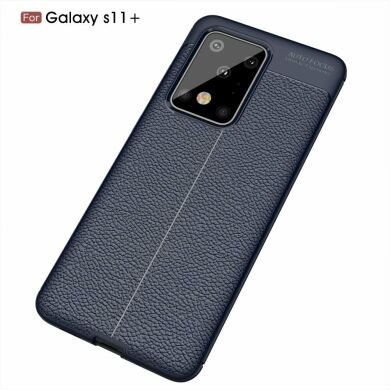 Защитный чехол Deexe Leather Cover для Samsung Galaxy S20 Ultra (G988) - Blue
