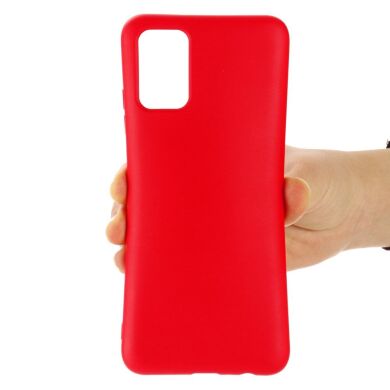 Защитный чехол Deexe Silicone Case для Samsung Galaxy A72 (А725) - Red