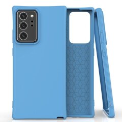 Защитный чехол Deexe Soft Cover для Samsung Galaxy Note 20 Ultra (N985) - Blue
