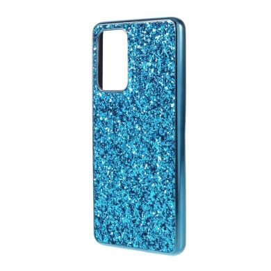 Защитный чехол Deexe Sparkles Series для Samsung Galaxy A52 (A525) / A52s (A528) - Blue