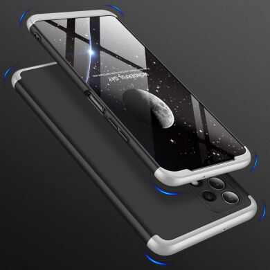 Защитный чехол GKK Double Dip Case для Samsung Galaxy A32 (А325) - Black / Silver
