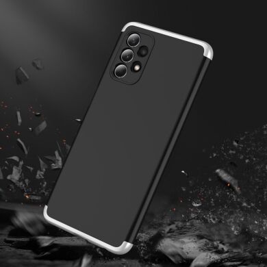 Защитный чехол GKK Double Dip Case для Samsung Galaxy A32 (А325) - Black / Silver