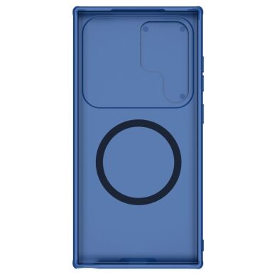 Защитный чехол NILLKIN CamShield Pro Magnetic для Samsung Galaxy S24 Ultra - Blue