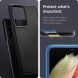 Защитный чехол Spigen (SGP) Thin Fit для Samsung Galaxy S21 Ultra (G998) - Black. Фото 13 из 14