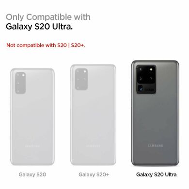 Защитный чехол Spigen (SGP) Ultra Hybrid для Samsung Galaxy S20 Ultra (G988) - Matte Black