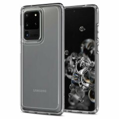 Захисний чохол Spigen (SGP) Ultra Hybrid для Samsung Galaxy S20 Ultra (G988) - Crystal Clear