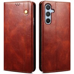 Защитный чехол UniCase Leather Wallet для Samsung Galaxy A05s (A057) - Brown