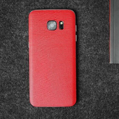 Кожаная наклейка Glueskin Red Stingray для Samsung Galaxy A3 (2017)