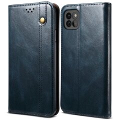 Защитный чехол UniCase Leather Wallet для Samsung Galaxy A22 5G (A226) - Blue