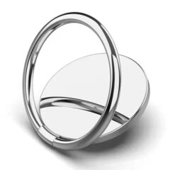 Кольцо-держатель для смартфона Deexe Ring Kickstand - Silver