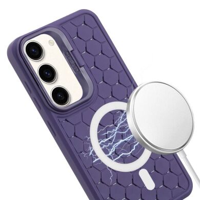 Защитный чехол Deexe CasePro with MagSafe для Samsung Galaxy S23 (S911) - Purple