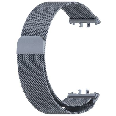 Ремешок Deexe Milanese Loop для Samsung Galaxy Fit 3 - Grey