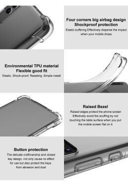 Защитный чехол IMAK Airbag MAX Case для Samsung Galaxy A54 (A546) - Matte Grey
