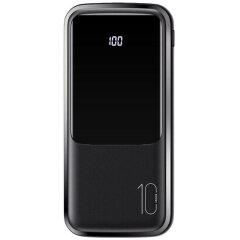 Зовнішній акумулятор Usams US-CD163 PB58 Dual USB Digital Display (10000mAh) - Black