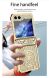 Защитный чехол UniCase Mechanical Legend для Samsung Galaxy Flip 5 - Champagne Gold. Фото 8 из 12