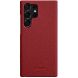 Кожаный чехол MELKCO Leather Case для Samsung Galaxy S23 Ultra (S918) - Red. Фото 1 из 7