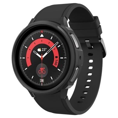 Защитный чехол Spigen (SGP) Liquid Air Case для Samsung Galaxy Watch 5 Pro (45mm) - Matte Black