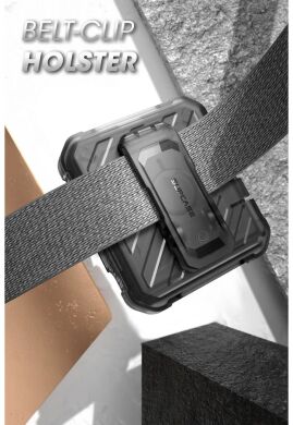 Защитный чехол Supcase Unicorn Beetle Pro Rugged Case with Belt Clip для Samsung Galaxy Flip 4 - Black