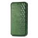 Чехол Deexe Rhombus Wallet для Samsung Galaxy A22 (A225) / M22 (M225) - Green. Фото 3 из 14