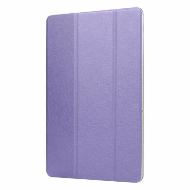 Чехол Deexe Silk Texture для Samsung Galaxy Tab S5e 10.5 (T720/725) - Purple