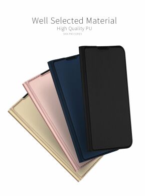 Чехол-книжка DUX DUCIS Skin Pro для Samsung Galaxy S20 Plus (G985) - Dark Blue