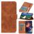 Чехол-книжка KHAZNEH Retro Wallet для Samsung Galaxy A13 5G (A136) / A04s (A047) - Brown